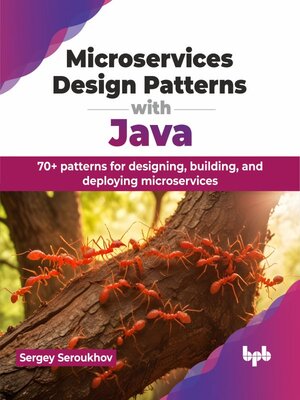 cover image of Microservices Design Patterns with Java